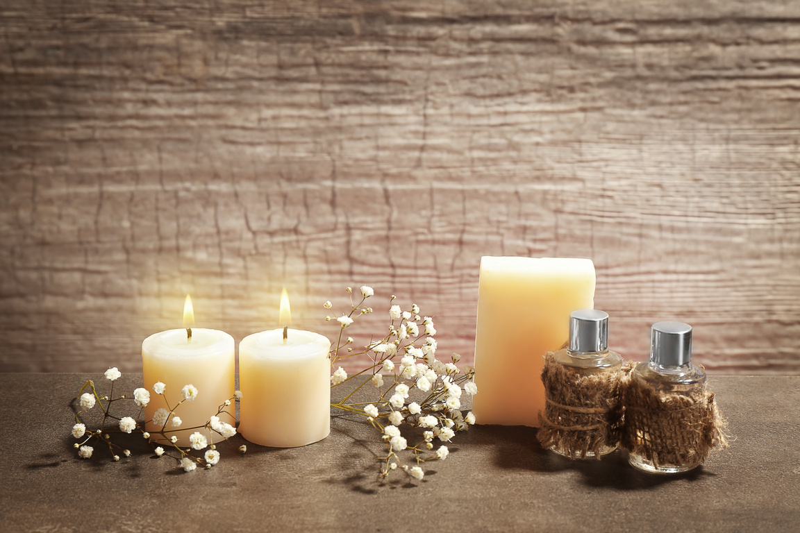 Candles and Massage Oils 